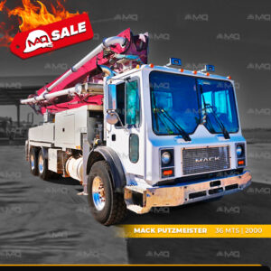 BOMBA DE CONCRETO MACK PUTZMEISTER 36 MTS 2000