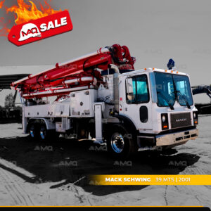 BOMBA DE CONCRETO MACK SCHWING 39 MTS 2001