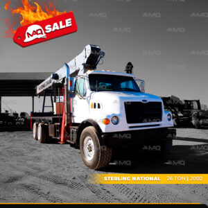 GRUA TITÁN STERLING NATIONAL 26 TON 2002