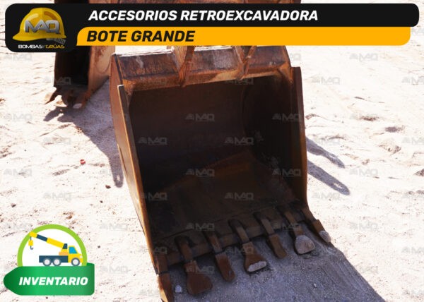 ACCESORIO PARA RETROEXCAVADORA BOTE GRANDE