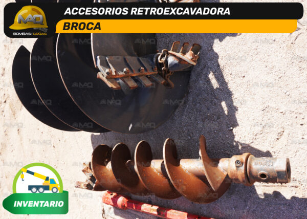 ACCESORIO PARA RETROEXCAVADORA BROCA