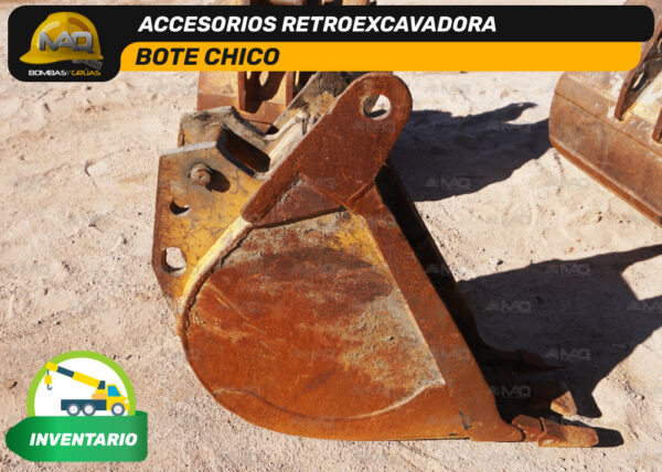 ACCESORIO PARA RETROEXCAVADORA BOTE CHICO