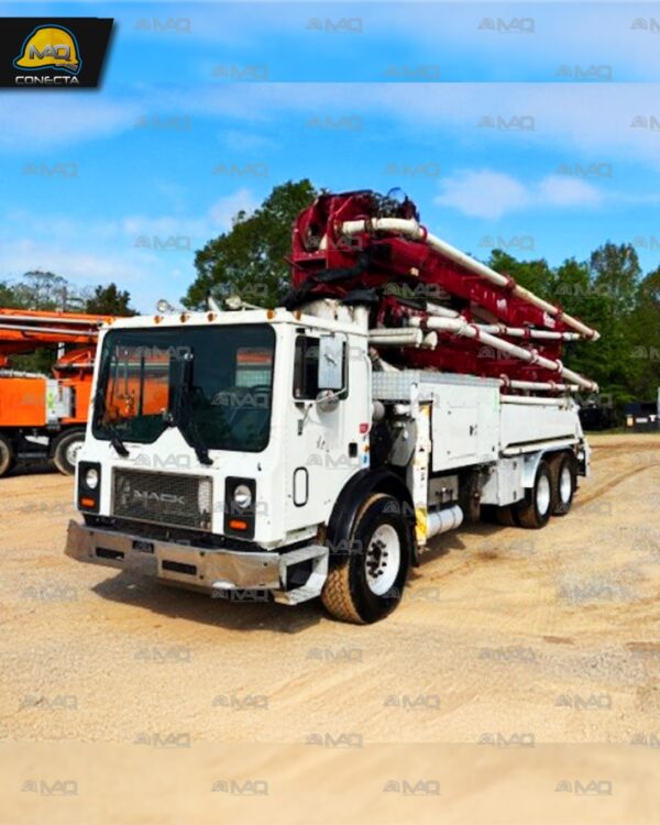 BOMBA DE CONCRETO MACK ALLIANCE 37 MTS 2007