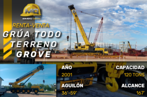 GRÚA TODO TERRENO GROVE GMK5120 2001