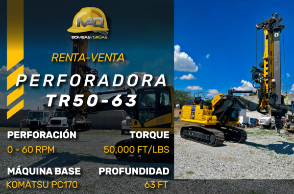 PERFORADORA KOMATSU PC170 LC-11 TR50