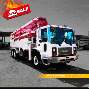BOMBA DE CONCRETO MACK SCHWING 32 MTS 1997