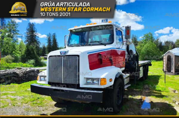 GRÚA ARTICULADA WESTERN STAR CORMACH 10 TONS 2001