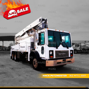 BOMBA DE CONCRETO MACK PUTZMEISTER 36Z MTS 2007