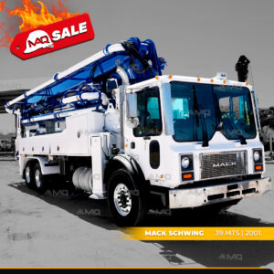 BOMBA DE CONCRETO MACK SCHWING 39 MTS 2001