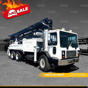 BOMBA DE CONCRETO MACK ALLIANCE 28 MTS 2005