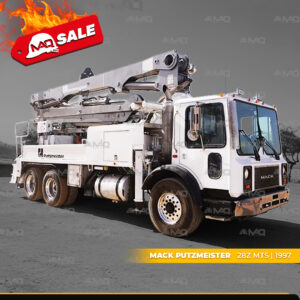BOMBA DE CONCRETO MACK PUTZMEISTER 28Z MTS 1997