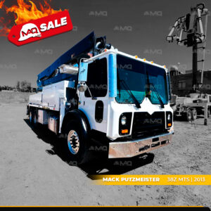 BOMBA CONCRETO MACK PUTZMEISTER 38Z MTS 2013