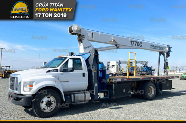 GRÚA TITÁN FORD MANITEX 17 TON 2018