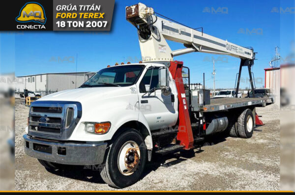 GRÚA TITÁN FORD TEREX 18 TON 2007