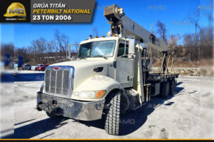 GRÚA TITÁN PETERBILT NATIONAL 23 TON 2006