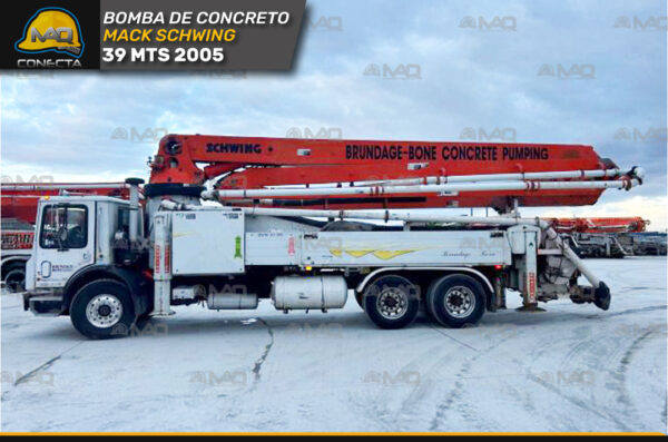 BOMBA DE CONCRETO MACK SCHWING 39 MTS 2005
