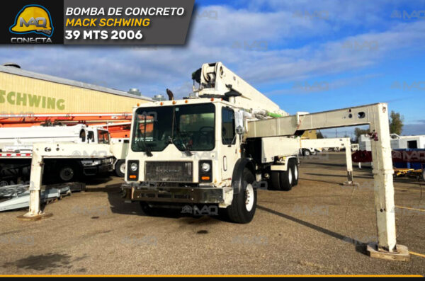 BOMBA DE CONCRETO MACK SCHWING 39 MTS 2006