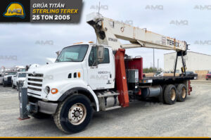 GRÚA TITÁN STERLING TEREX 25 TON 2005