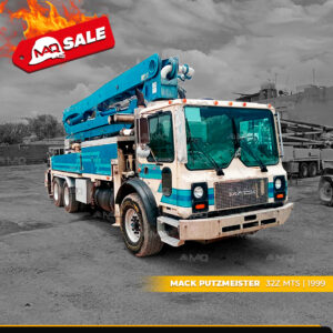 BOMBA DE CONCRETO MACK PUTZMEISTER 32Z MTS 1999