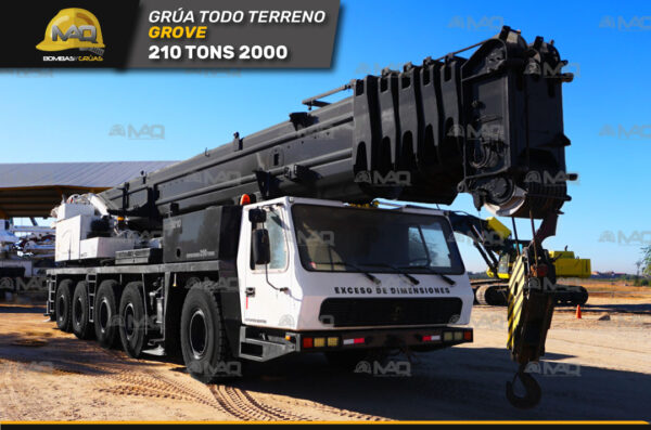 GRÚA TODO TERRENO GROVE GMK5210 2000