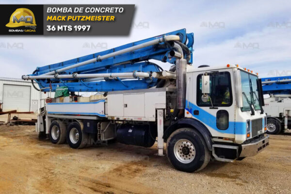 BOMBA DE CONCRETO MACK PUTZMEISTER 36 MTS 1996