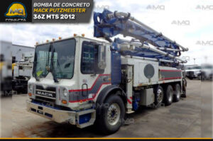 BOMBA DE CONCRETO MACK PUTZMEISTER 36Z MTS 2012