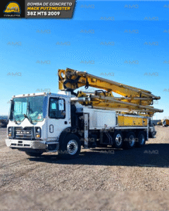 BOMBA DE CONCRETO MACK PUTZMEISTER 38Z MTS 2009