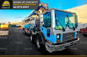 BOMBA DE CONCRETO MACK PUTZMEISTER 42 MTS 2001