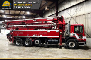 BOMBA DE CONCRETO MACK SCHWING 32 METROS 2004