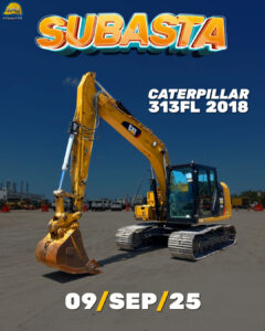 EXCAVADORA CATERPILLAR 313FL 2018