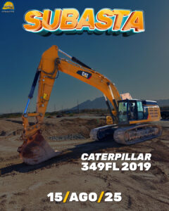 EXCAVADORA CATERPILLAR 349FL 2019