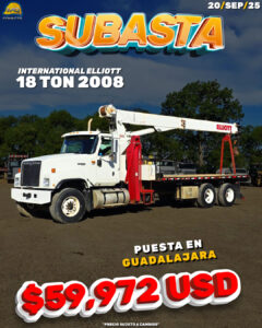 GRÚA TITÁN INTERNATIONAL ELLIOTT 18 TON 2008