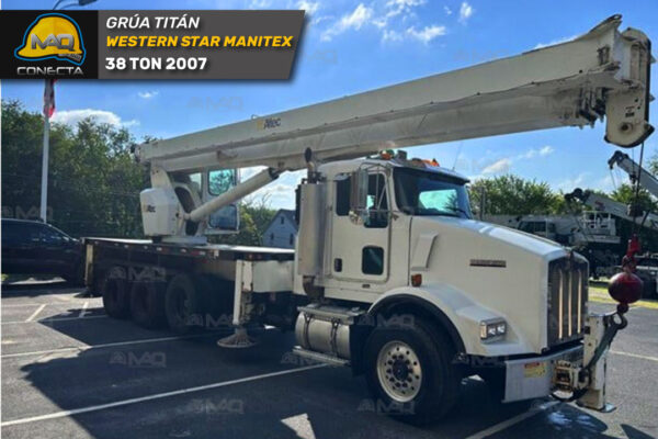 GRÚA TITÁN KENWORTH ALTEC 38 TON 2007