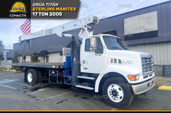 GRÚA TITÁN STERLING MANITEX 17 TON 2005