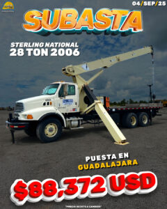 GRÚA TITÁN STERLING NATIONAL 28 TON 2006
