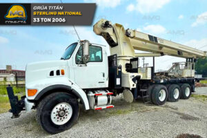 GRÚA TITÁN STERLING NATIONAL 33 TON 2006