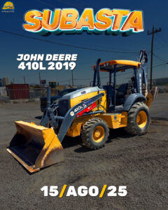 RETROEXCAVADORA JOHN DEERE 410L 2019